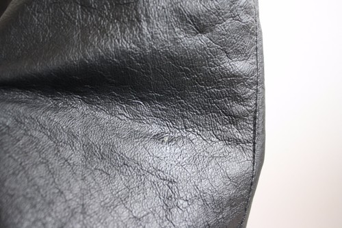 Leather Works Unisex Black Motorcycle Riding Black Vest Snap Biking XL-XXL - Picture 5 of 8