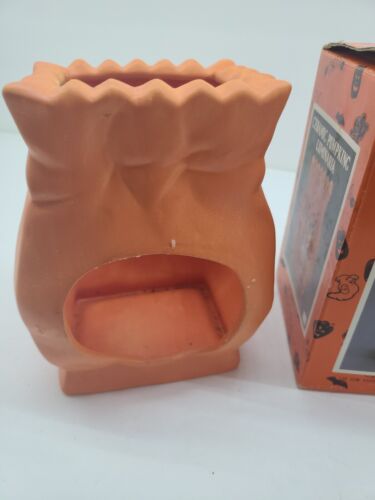 Ceramic Pumpkin Luminaria Tea Light Candle Halloween Lantern - used - Picture 4 of 5