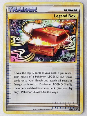 Legend Box 75/90 PL - Undaunted Pokemon Card - $2 Combined Shipping
