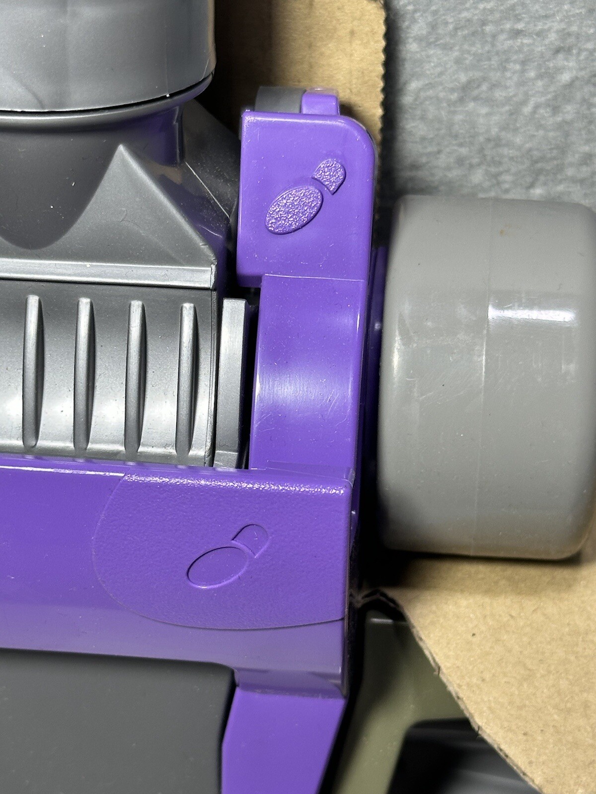 Dyson Purple Animal DC07, DC14 DC15 DC17 Bare Floor Accessory Brush New