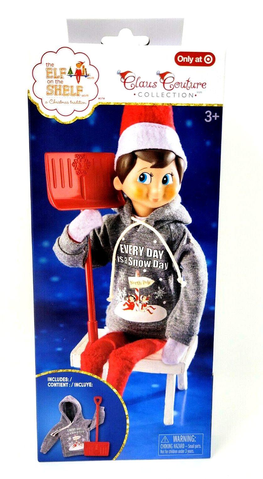 Elf on the Shelf Snow Day Shovel N Play 2pc elf clothes Target
