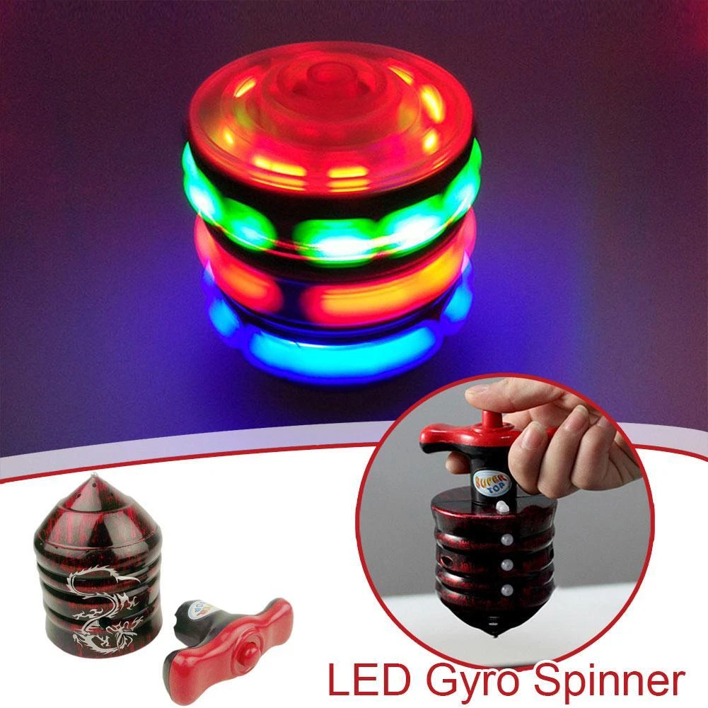 Led hotsell gyro spinner