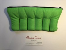 Messina Covers SIX 6 Trumpet Mouthpiece Case Pouch Neon Green Acid