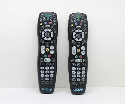 Lot of 2 Wave Broadband 2025B2-B1 Wireless Universal Remote Control