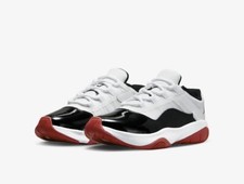 Nike Air Jordan 11 CMFT Low GS CZ0907-102 Kids Casual Shoes White/Black 4.5 Y