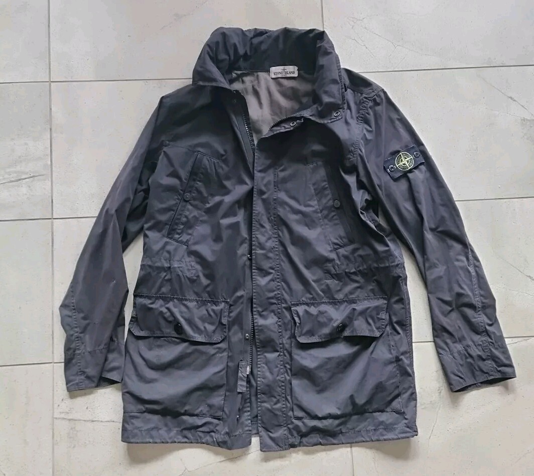 Stone Island David Light OVD TC Black Jacket L Coat hoodie | eBay