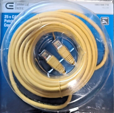 Commercial Electric 25ft CAT5e Patch Cord
