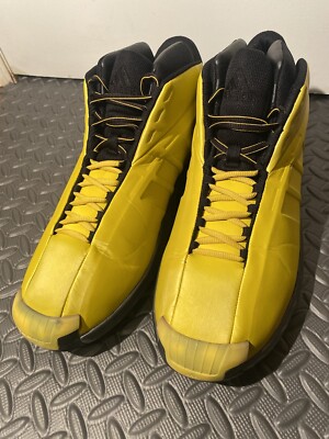 Adidas Crazy 1 Sunshine Yellow Black Kobe Lakers G98371 Mens Size