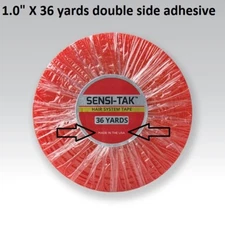  SENSI TAK REDTape Roll 1.0" X 36 yards mfg Walker Tape aka Red Liner 