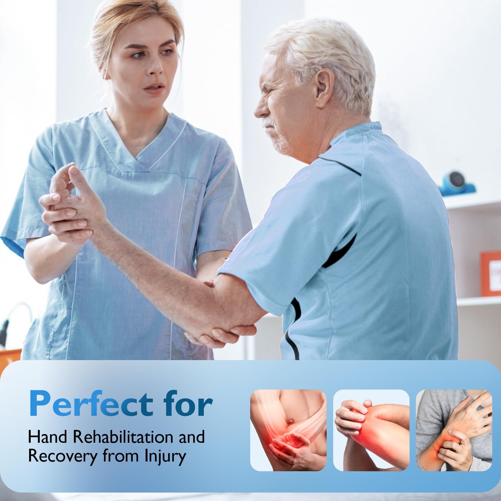 Grip Strengthener Forearm Strengthener, Adjustable Hand Grip Strengthener