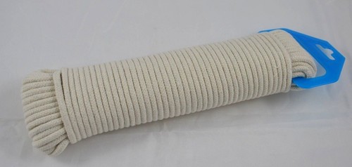 Winsome Wäscheleine Aus Baumwollseil – 4 Mm, 20 Meter, Natürliches Seil Für Garten & Basteln