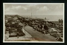 Great Britain UK real photo postcard RPPC WWII Glacton on Sea Marine Parade
