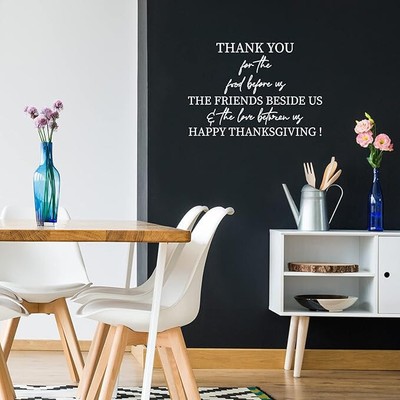 Vinyl Wall Art Decal - Thanks You for The Food Before US - 16.5'' x 24'' - Lovely
