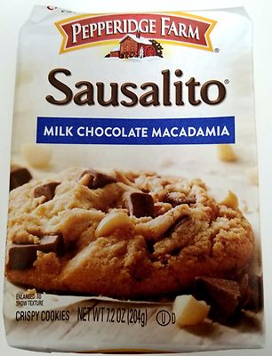 NEW Pepperidge Farm Sausalito Milk Chocolate Macadamia Cookies