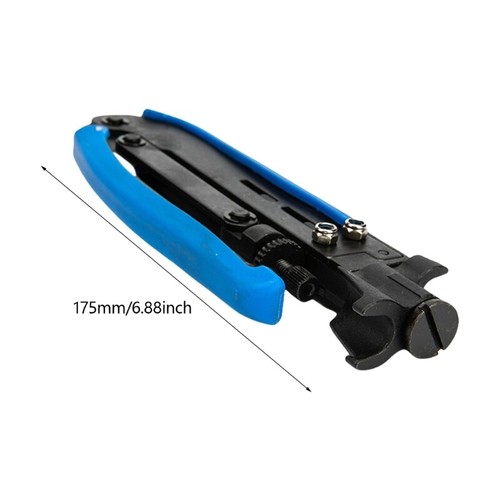 RG59/RG6/RG11 Compression Tool Wire Crimping Stripping Plier Tool - Photo 8/8