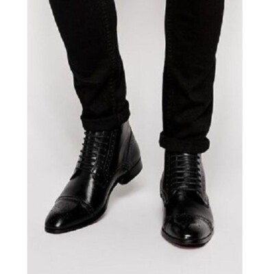 chinese dress ladies Comfortable Soft Leather Women's Short Boots 37 / Black main image 0
