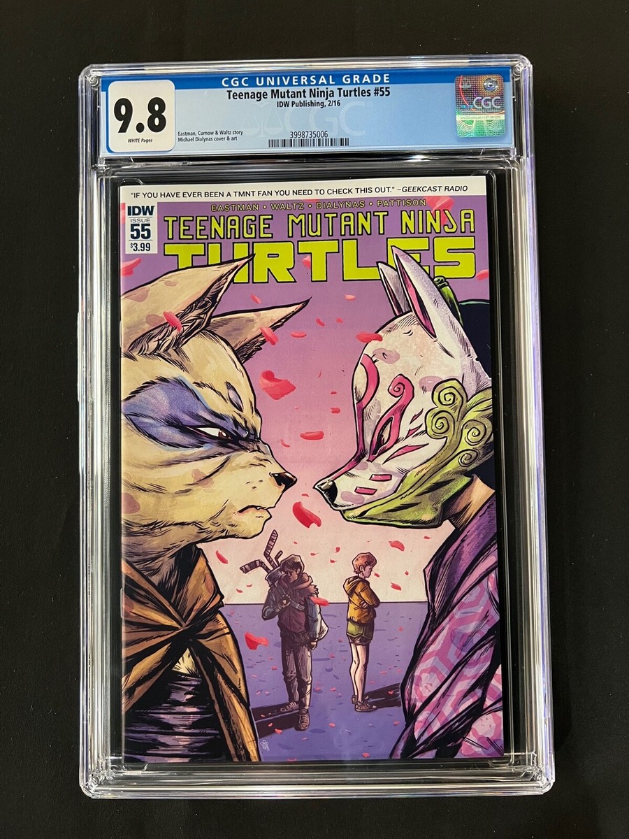 Teenage Mutant Ninja Turtles #55 CGC 9.8 (2016) | eBay