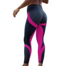 Women's Honeycomb Leggins, Tights for Gym, Fitness, and Fashion Ships from USA 