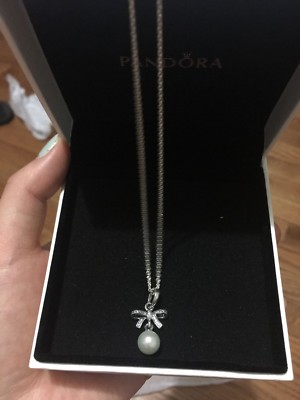 Authentic Pandora #390380P-70 Delicate Sentiments Necklace