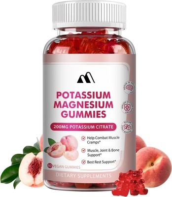 Absorbable Magnesium Glycinate and Potassium Citrate, B6, D3, K2, and Calcium