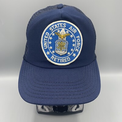 Eagle Crest Usaf Retired Hat Us Navy Veteran Hat Eagle Crest Air