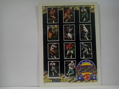 1993 Topps Redemption Black Gold Steve Young Tim Harris Emmitt Smith Henry Jones