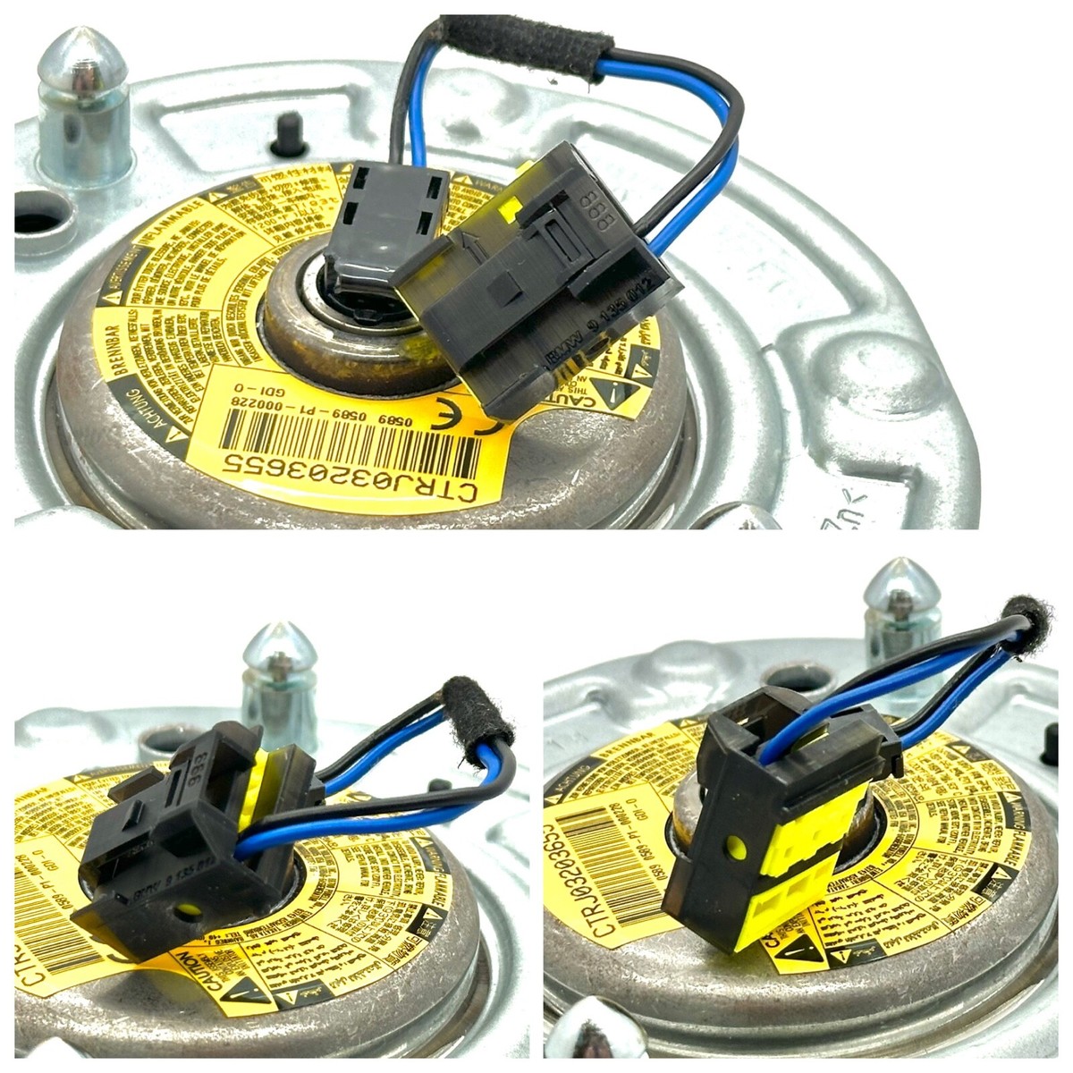BMW 9135012 Steering Wheel Airbag Cable Wiring Plug Protect | eBay