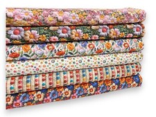 Cotton Embroidery Effect Fabric 3D Flowers and Knitting Effect for Dressmaking