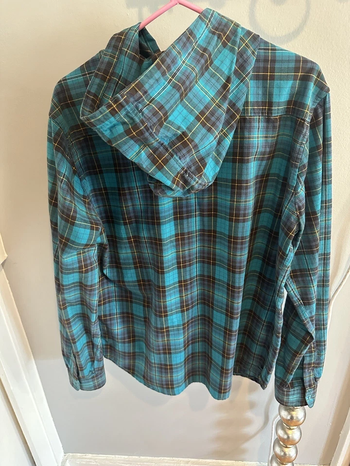 法兰绒男式夹克,尺寸 L 21 Forever 男式 — 第 2/3 张图片