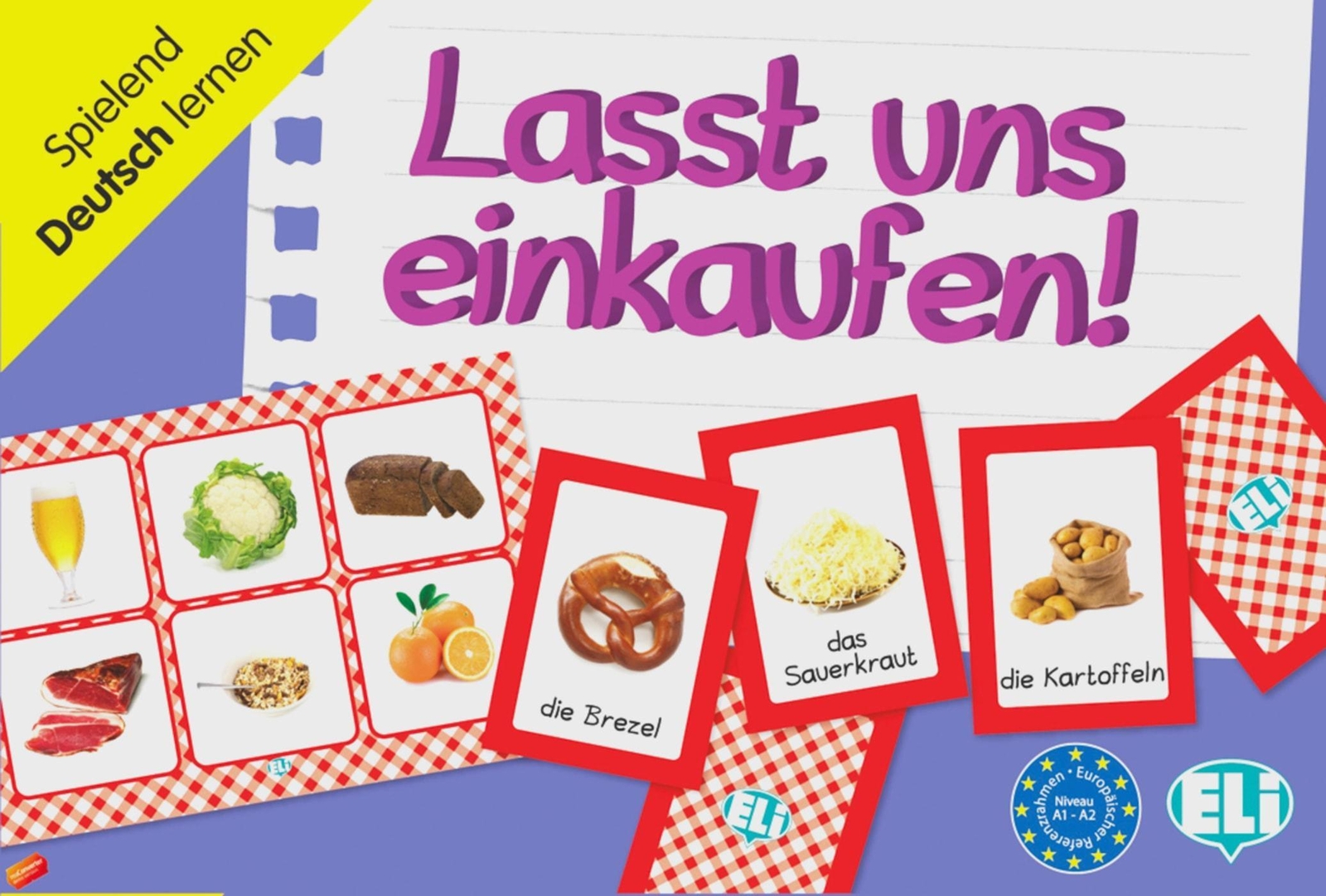Thumbnail - Lasst Uns Einkaufen A2 Spielbrett Mit Zubehör Spiel Brettspiel Deutsch