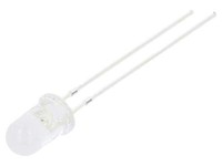 2X OSB56A51A5A Led 5Mm Blau 3000-4200Mcd 100° 20Ma 2,7-3,4V Front: GewöLbt Optos