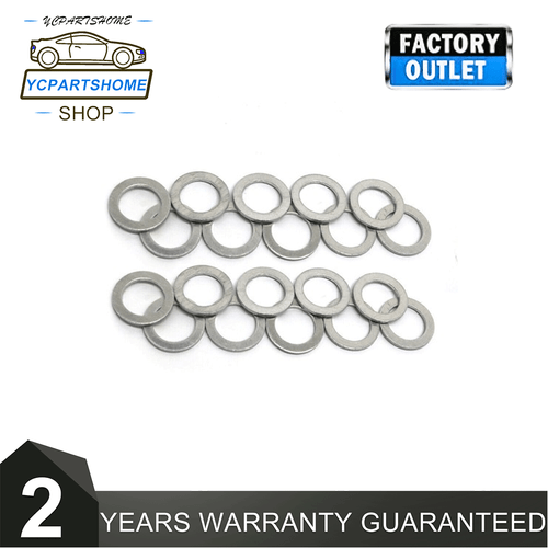 20PCS 14MM 94109-14000 FOR HONDA/ACURA OIL DRAIN PLUG CRUSH WASHERS Aluminum - Bild 1 von 3