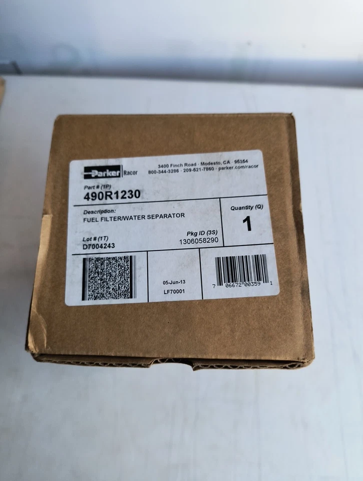Parker  490R1230 Kit, Fuel Filter Water Separator – Racor Spin-on Series  - Image 2 of 4