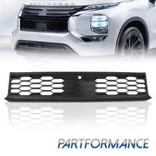 Front Bumper Lower Grille Insert Trim For 2022-2023 Outlander W/Camera Hole