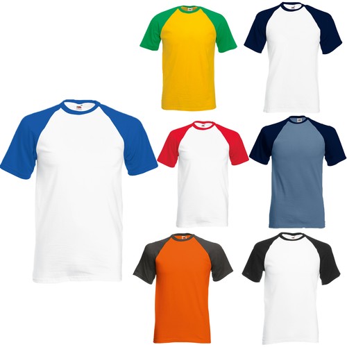 FRUIT OF THE LOOM SHORT SLEEVE BASEBALL 