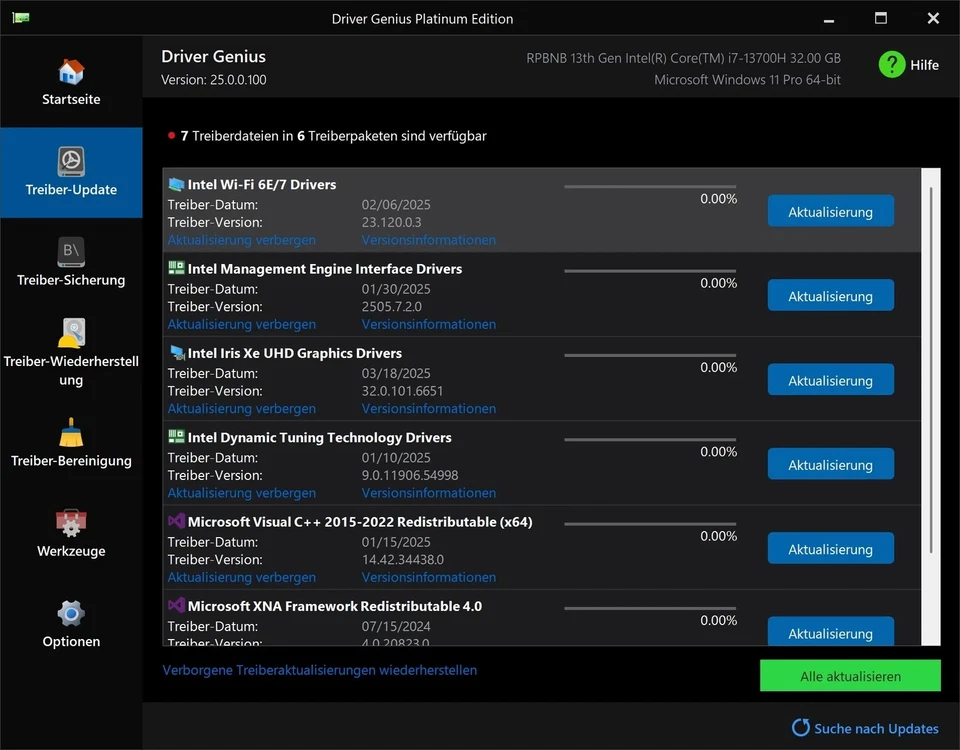 Driver Genius 25 Platinum  (2025) für 3 PC / 1 Jahr Download (Key) - Bild 4 von 4