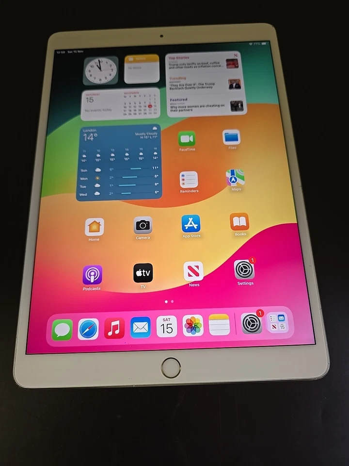 Apple iPad Pro 10,5" 2017 1. Gen 64gb Wifi Silber A1701 (DK763)