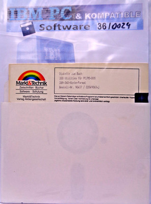 IBM PC -- 200 UTILITIES FÜR PC/MS-DOS DISKETTE ZUM BUCH (M&T - DISK)