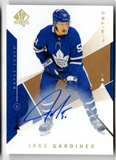 2018-19 SP Authentic Limited Autographs Jake Gardiner Auto Toronto Maple Leafs