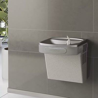 Elkay LZS8L Single Filtered ADA Water Fountain, Cooled, Light Gray Granite 120V