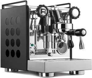 Rocket Espresso Appartamento Machine à expresso (Noir/Noir)