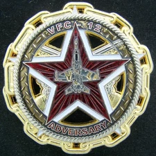 VFC-12 Adversary Chief's Mess Challenge Coin