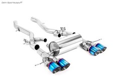 Milltek Sportauspuffanlage ab OPF BMW M4 + Competition G82 je 2x115 Titan burned