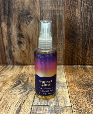 Bath Body Works Sunset Glow 3 FL OZ Women's Body Mist Spray Travel Size