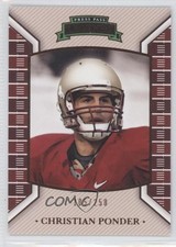 2011 Press Pass Legends Bronze 105/250 Christian Ponder #6 0l1