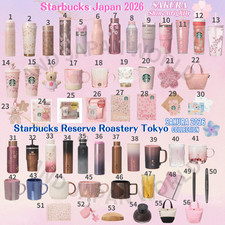 Starbucks Japan SAKURA 2026  1st  Cherry Blossom Mug Cup Thumbler Roastery Tokyo