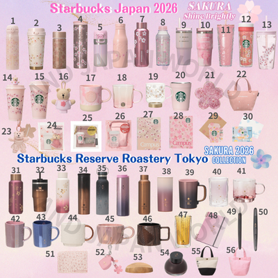 #ad Starbucks Japan SAKURA 2026 1st Cherry Blossom Mug Cup Thumbler Roastery Tokyo $53.88