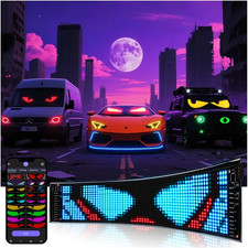 Multifunctional Bright 1PCS Devil Eyes Cars Suvs  Trucks Windshield - 19In X 5I