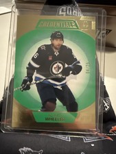 2022-23 Upper Deck Credentials Hockey Blake Wheeler #100 Neon Green /25