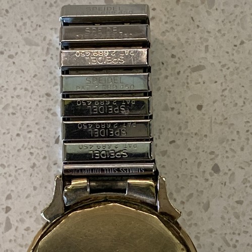Vintage Elgin Deluxe Shockmaster 10k GF Men’s Watch Swiss Made Works - Picture 7 of 9